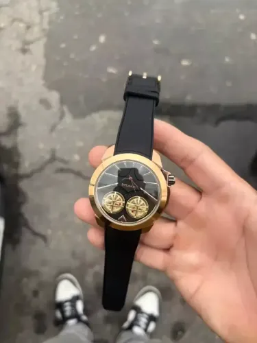Relogio bvlgari batman