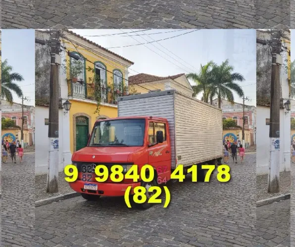 Frete com caminhão bau para Jatiúca e Centro, agilidade e bom preço!