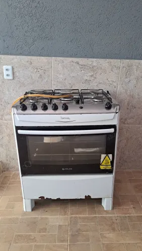 Fogão 5 bocas elétrico Fastcook usado