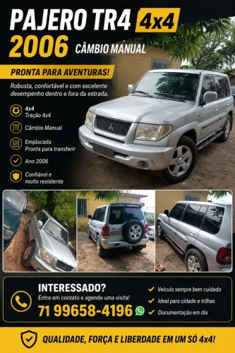 Mitsubishi Pajero TR4 2.0/ 2.0 Flex 16V 4X4 Mec. 2006