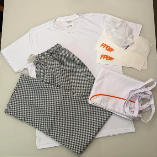 Fardamento Gastronomia Chef Cozinha Completo DAM Roupas