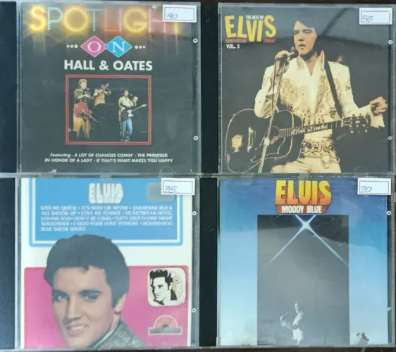 Lote com 4 CD's Originais de Época EM PROMOÇÃO 