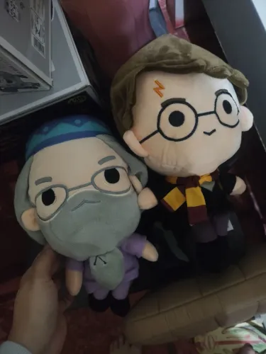 Pelúcias Harry Potter e Dumbledore