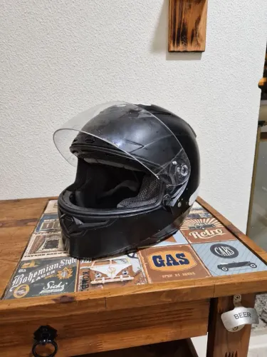 Capacete Bell RS-1 Solid Preto Fosco, Tamanho 58.
