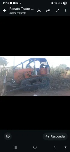 Trator de esteira 7d