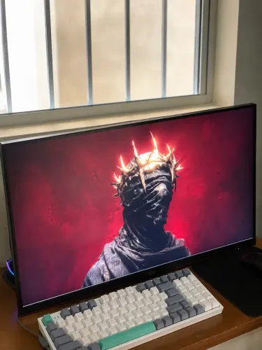 MONITOR GAMER 27 POLEGADAS 100Hz + BRAÇO ARTICULADO EM PERFEITO ESTADO