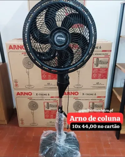 Ventilador Arno Novos  - 1 ano de garantia 