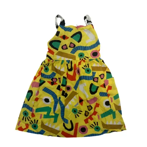 Vestido Fábula Original Amarelo Caras e Bocas Tamanho 6