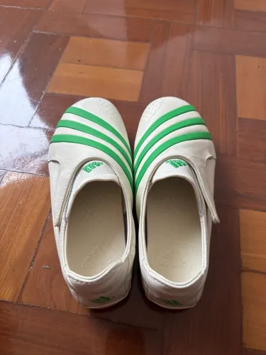 Tênis Adidas Virgínia vario branco verde tamanhos 36 outro 37 e outro 38