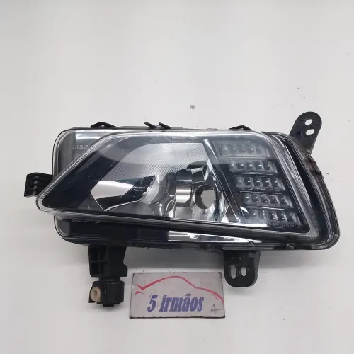 Farol Milha Esquerdo Vw Polo Gts 1.4 Turbo 2020 2021 Transparente
