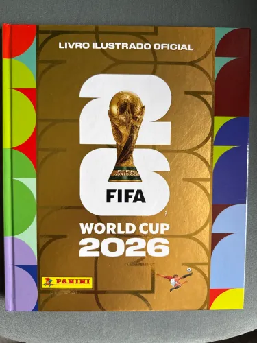 Álbum completo de figurinhas da Copa 2026