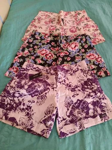 03 shorts de brim