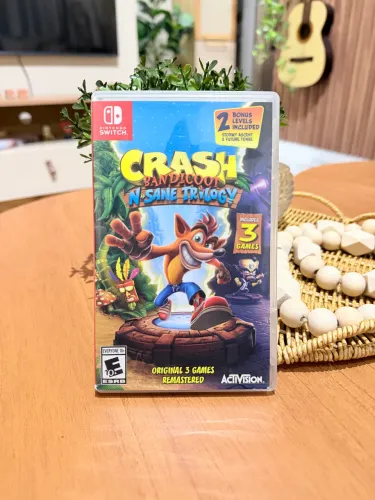 Crash Bandicoot N. Sane Trilogy - Nintendo Switch (na caixa)