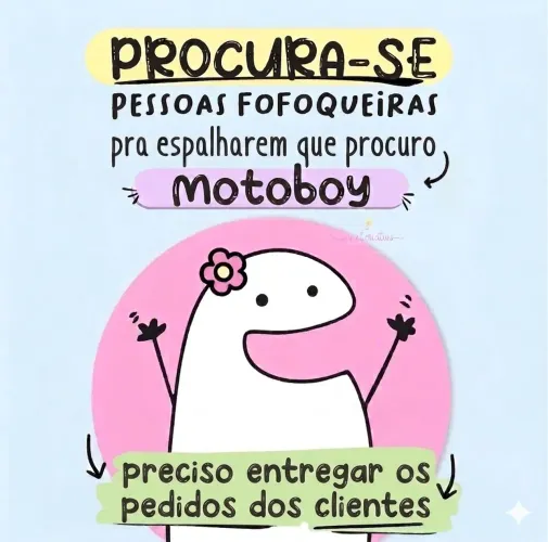Vaga para motoboy 
