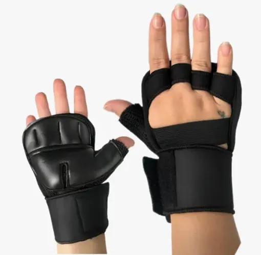 Luva De Academia Com Munhequeira Ginástica Treino Musculação Fitness z1479