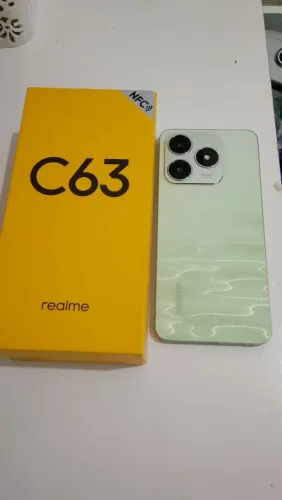 Realme c63, 256Gb , 8+16Gb RAM, NFC completo na caixa