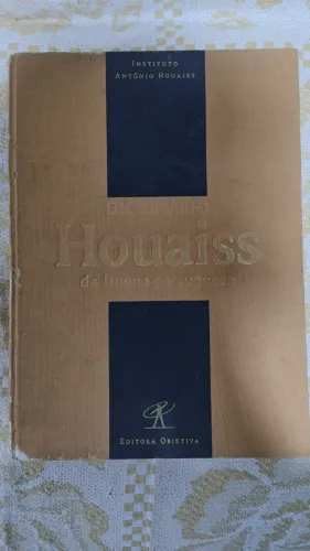 Dicionário Houaiss da Língua Portuguesa - 1ª Edição (2001) - Capa Dura - Usado