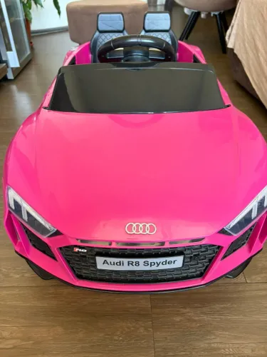 Carro Eletrico Audi TT RS Quattro 12V Controle Rosa