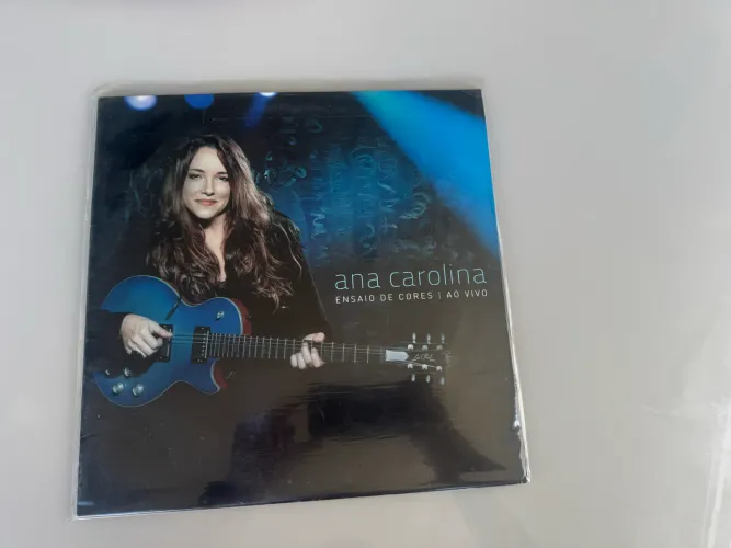 Vinil Ana Carolina ensaio de de cores Ao vivo