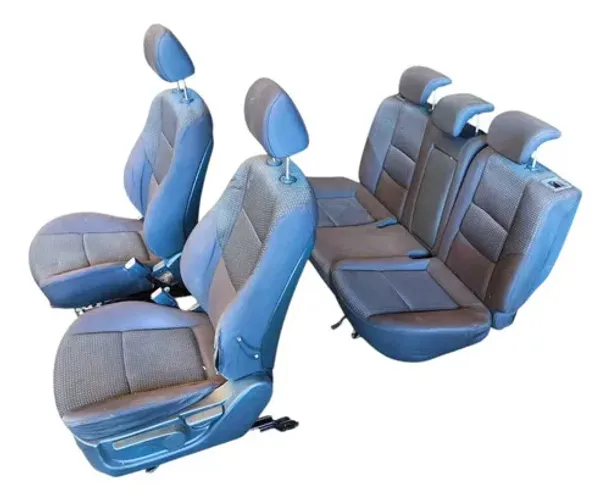 Jogo Banco Tecido Hyundai I30 2014 2015 2016 C/detalhe Cinza