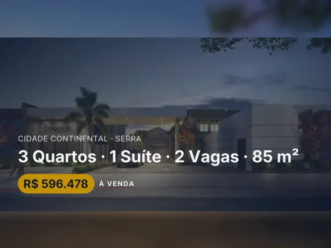 Exclusivo condomínio de casas no Cidade Continental  Venha conhecer!