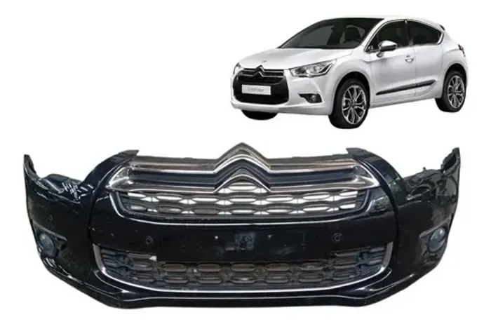 Parachoque Dianteiro Citroen Ds4 2013 A 2015 Original Preto