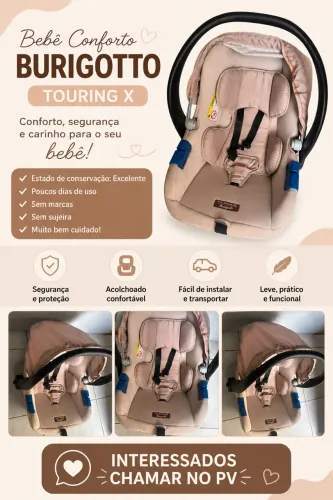 Bebê conforto burigotto 