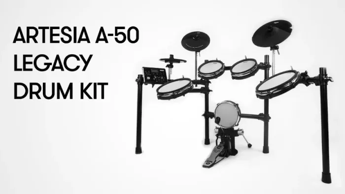Bateria eletronica Artesia PRO a50dm1 8 peças