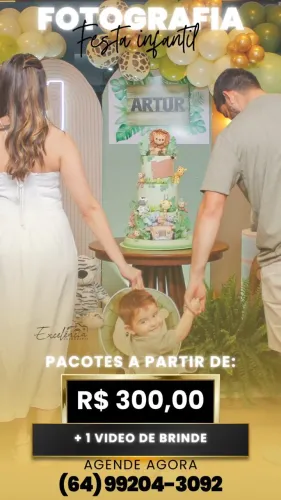 Fotografia de festa infantil