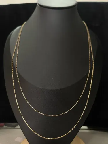 Corrente de ouro 1.42g 18k procedência garantia eterna