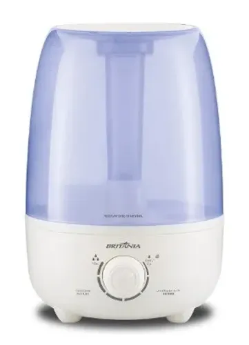 Umidificador 4,8l Bud04b Desligamento Automático Britânia Branco E Azul
