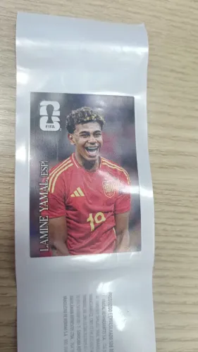 Figurinha 'Lamine Yamal' Copa 2026
