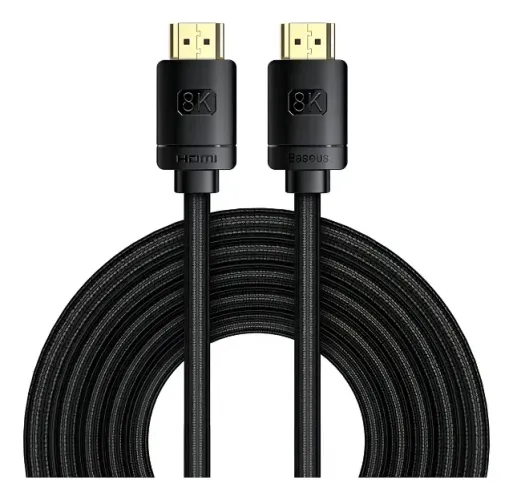 Cabo HDMI 8K 2.1 Baseus | 2 Metros, Ultra HD HDR Dinâmico