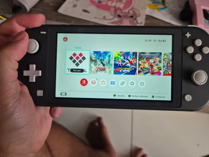 Nintendo Switch Lite 128gb Desbloqueado