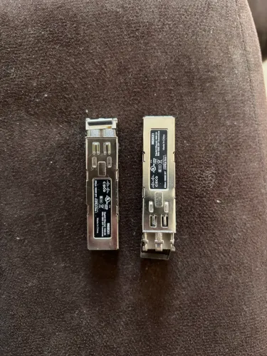 Módulo SFP Cisco MGBSX1 Gigabit Ethernet Fibra Multimodo LC 850nm - Usado