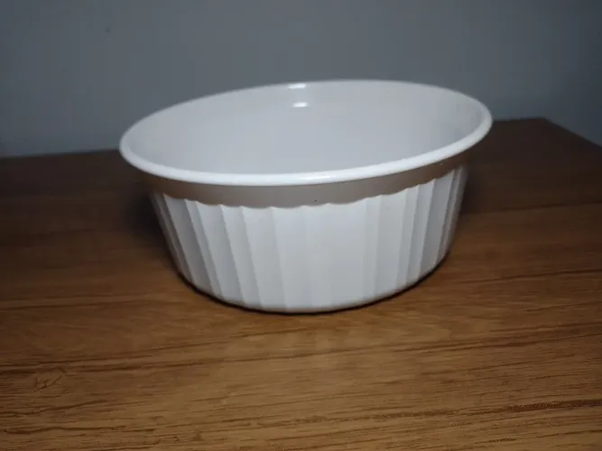 Ramequim de porcelana branco