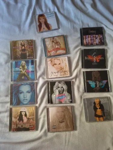 Coleção CD, DVDs e Blu Ray Britney Spears