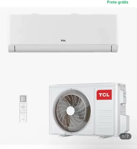 Ar condicionado 9.000 btus TCL T-Pro 2.0 Inverter - Na caixa, nunca usado