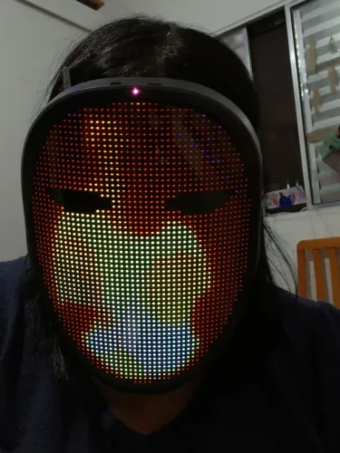 Mascara de Led , game 