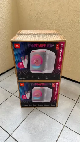 Partybox encore 2 com microfone