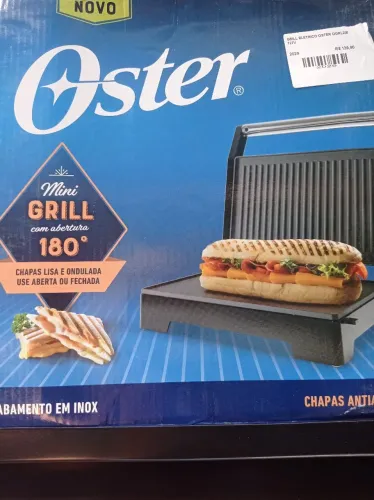 Mini Grill Oster (COMPRA SOMENTE NA LOJA)