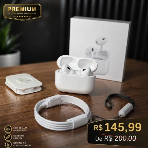 AirPods 6 Premium | Qualidade Excelente |
