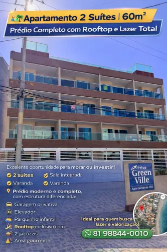 Apartamento em Tamandaré no Privê Green Ville
