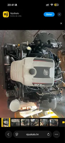 Motor V8 MerCruiser 377 MAG MPI