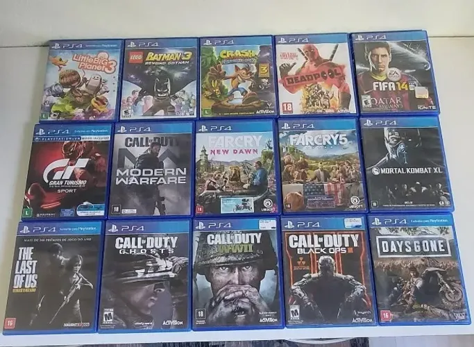 Jogos PS4(usados)