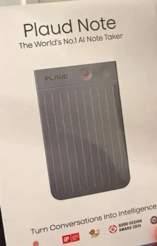 Plaud gravador IA
