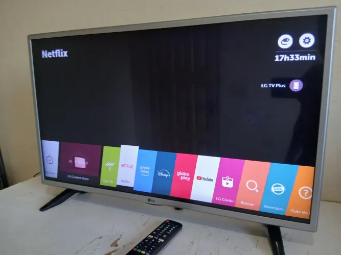 Smart tv 32bpol LG" Semi-nova 