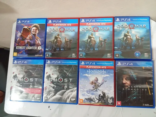 Jogos originais Playstation 4