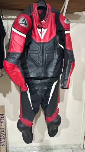 Macacão Alpinestar Dainese Tuto racing moto velocidade 