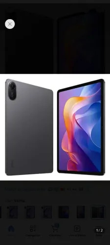 Tablet Redmi Pad 2+Smart pen Redmi+ Capa protetora 